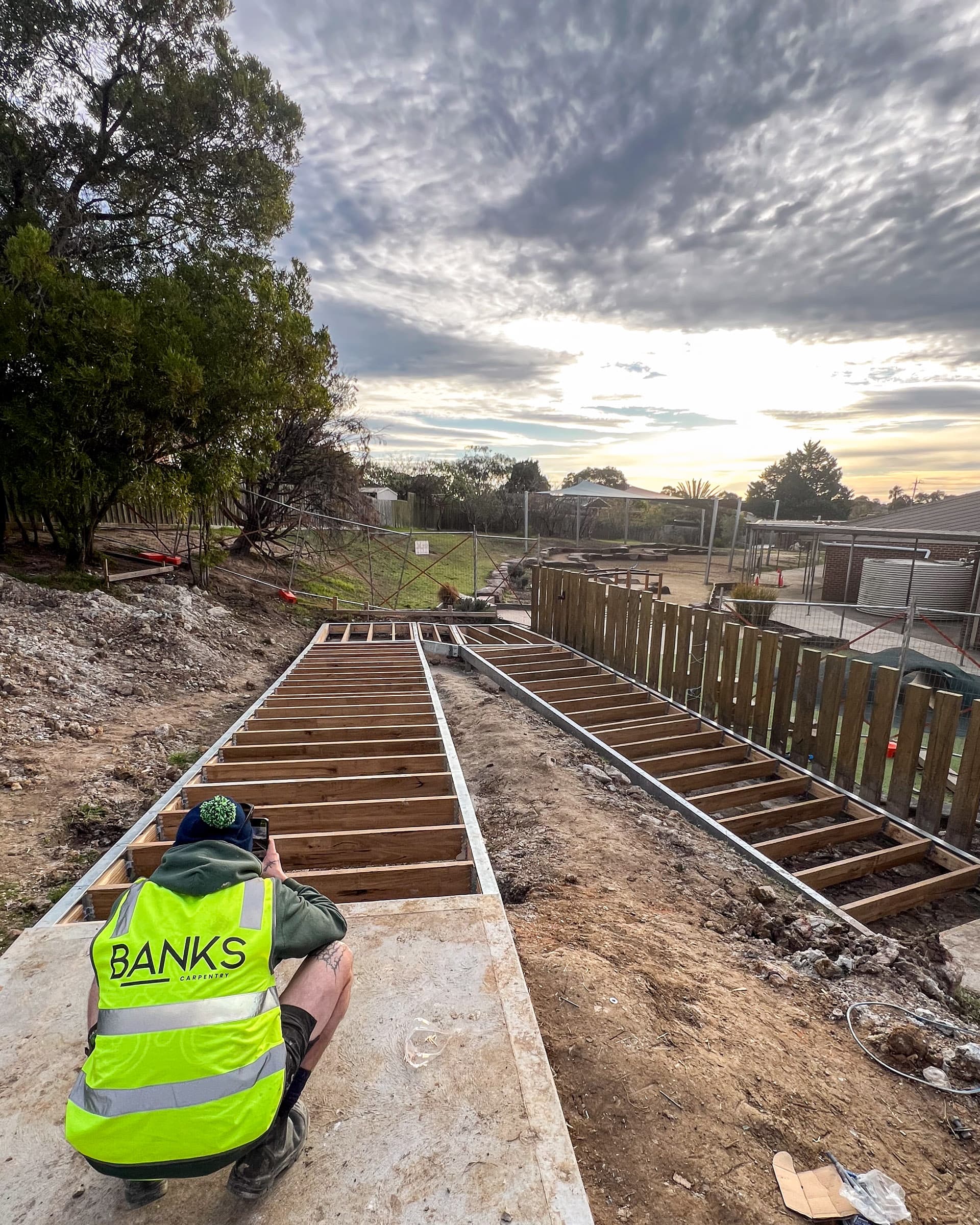 Access ramp in Lysterfield
